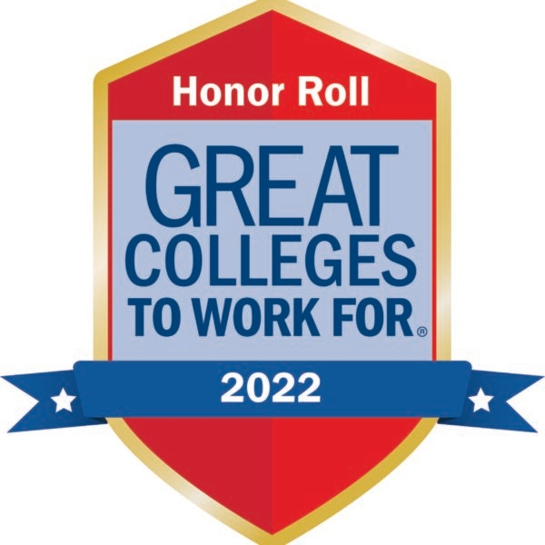 Great Colleges to Work For Honor Roll logo