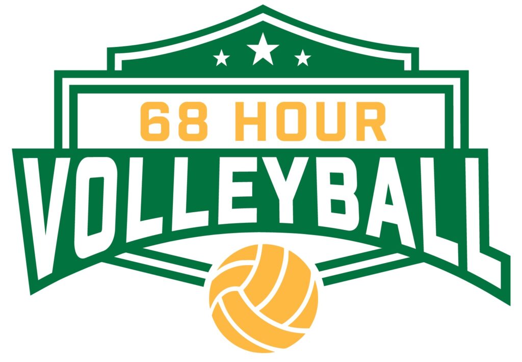68 Hour Volleyball logo