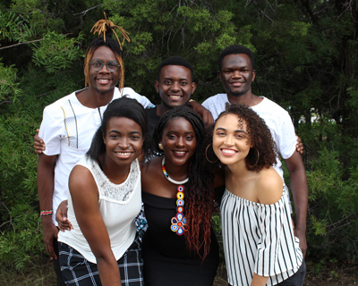 ACU students from Africa