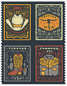 USPS Forever stamps designed by Ryan Feerer