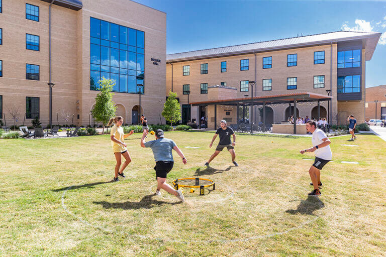 Students in Bullock and Wessel Halls, ACU's newest freshman dormitories, benefit from having faculty reside with them as part of the faculty-in-residence program.