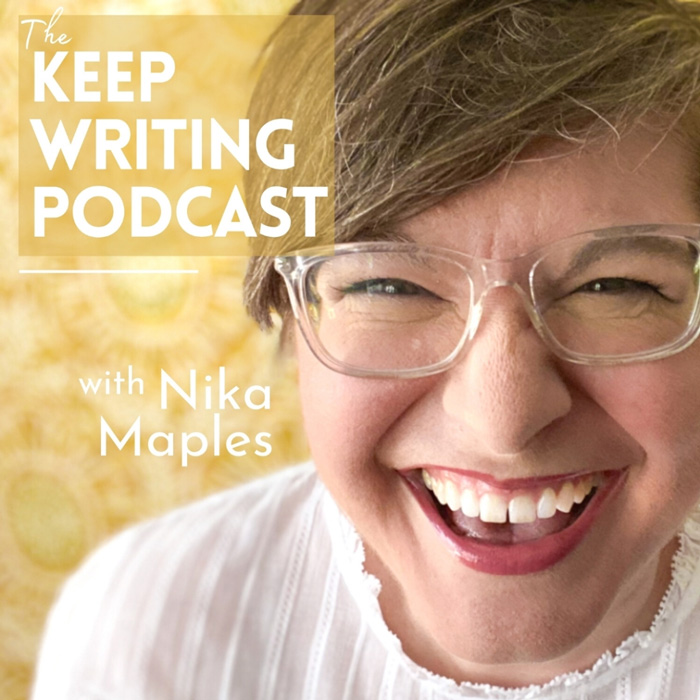 Maples hosts a podcast called The Keep Writing Podcast and it is available on Apple Music.
