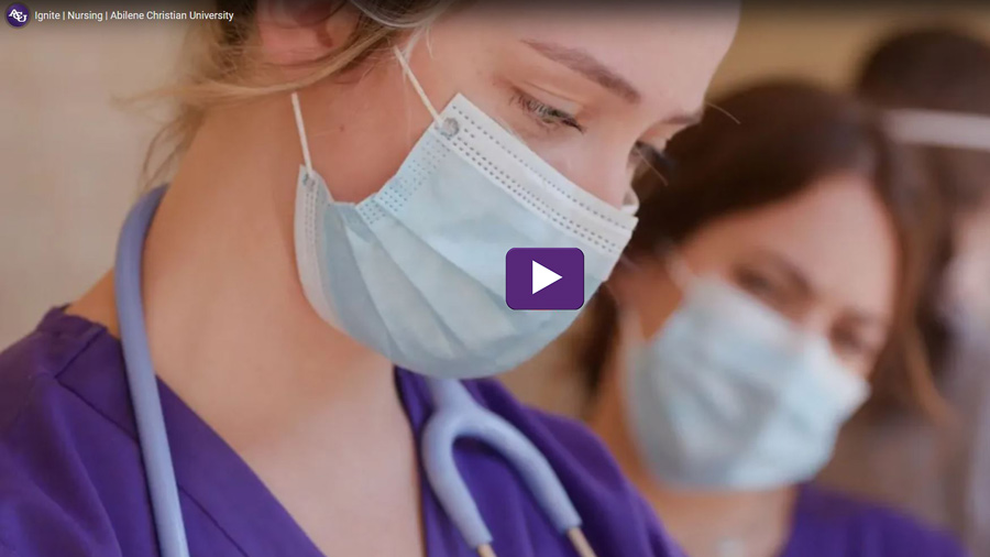 Video overview for ACU's BS in Nursing program 