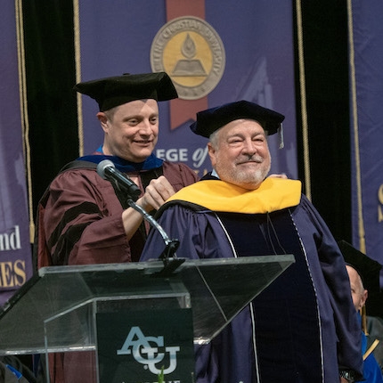 David D. Halbert honorary doctorate
