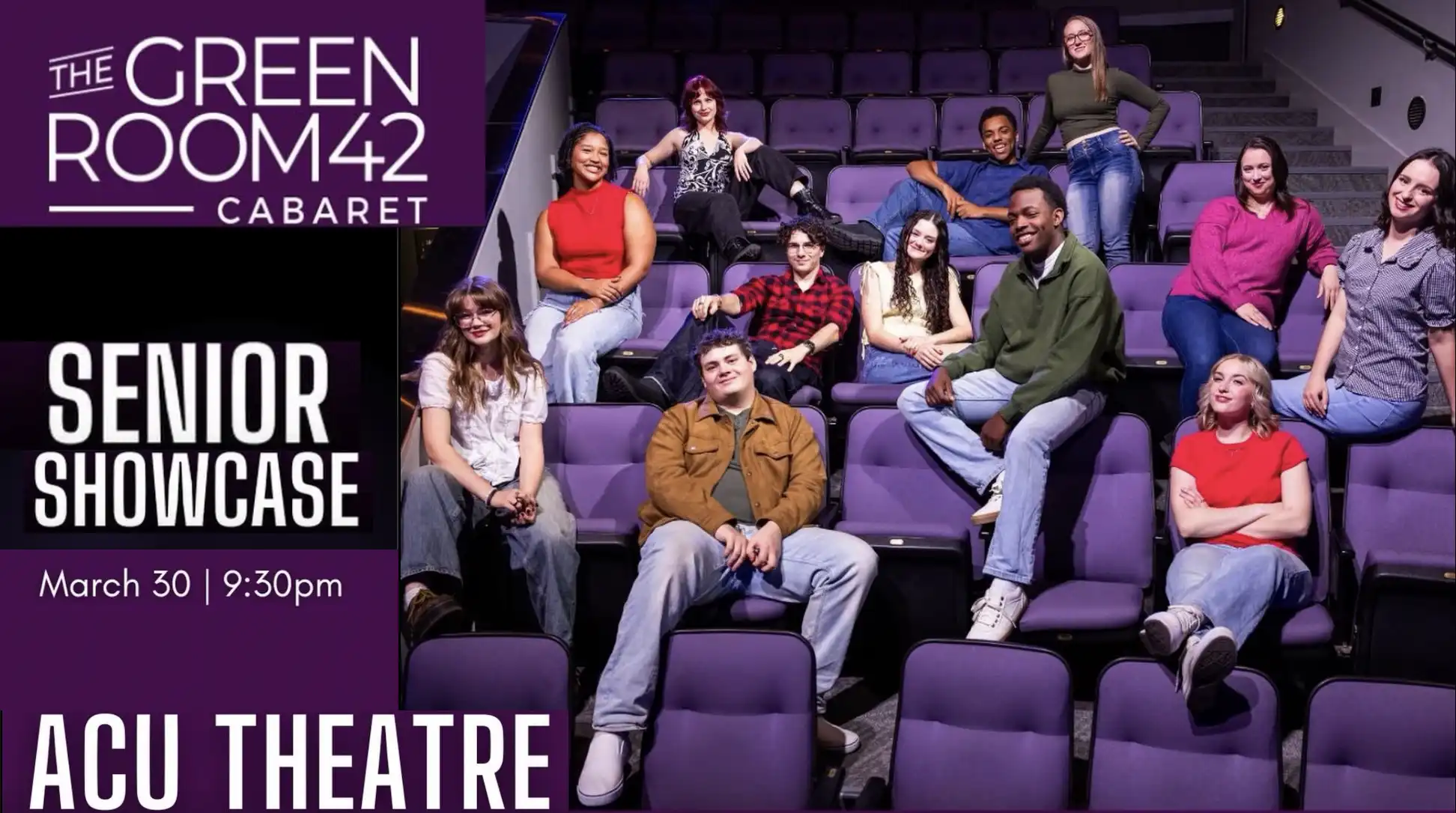 ACU Theatre 2026 Seniors.