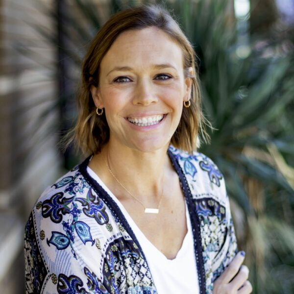 A portrait of Kristin Sessions.