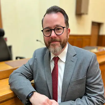 Portrait of Matt Tusing.