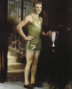 Segrest single-handedly won the 1954 Texas Class A track and field championship for Bangs High School.