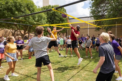 Wildcat Week students compete at the Mentor Group Olympics during Wildcat Week 2022.