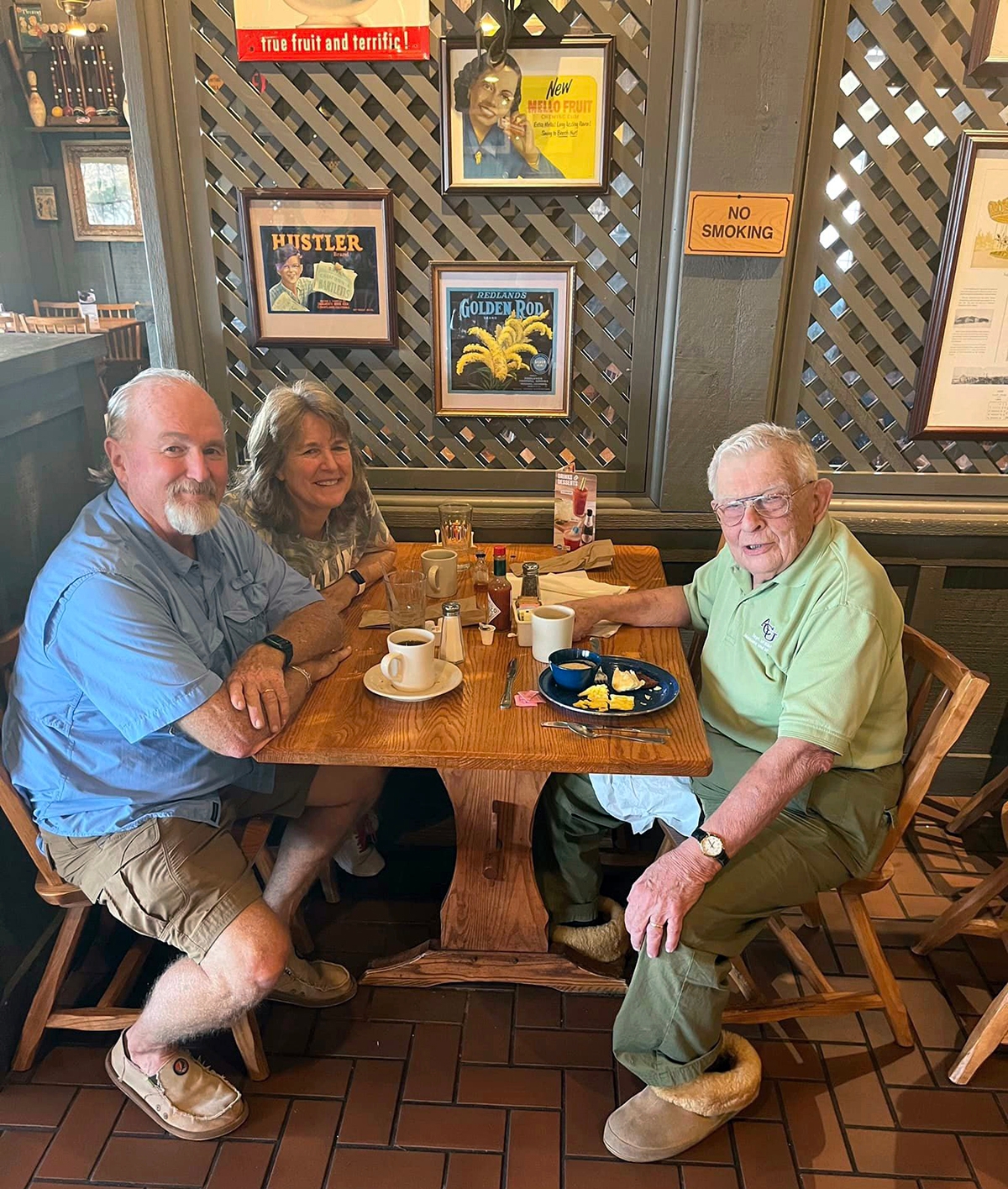 Dr. Willis always had time to visit with students, or in this case parents of former students, at the local Cracker Barrel. Phyllis and Mike Ricker saw him dining alone about a year ago and invited him to their table. “I had known of Dr. Willis for years, but I didn't know him personally,” Mike recalled. “I reminded him of our youngest daughter Robin Whitmire and how he called her his ‘Robin Bird.’ That was a special morning; we both left that table feeling better about just being alive with men like him amongst us.”