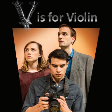 V is for Violin Graphic