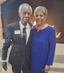 Johnny and Shirley Crawford are included in Burns’ UNT master’s thesis. Johnny Crawford is a 1960 graduate of Tyler Barber College Chain. The Crawfords operated a variety of barber and beauty businesses in the Dallas area. Photo by Regina L. Burns.