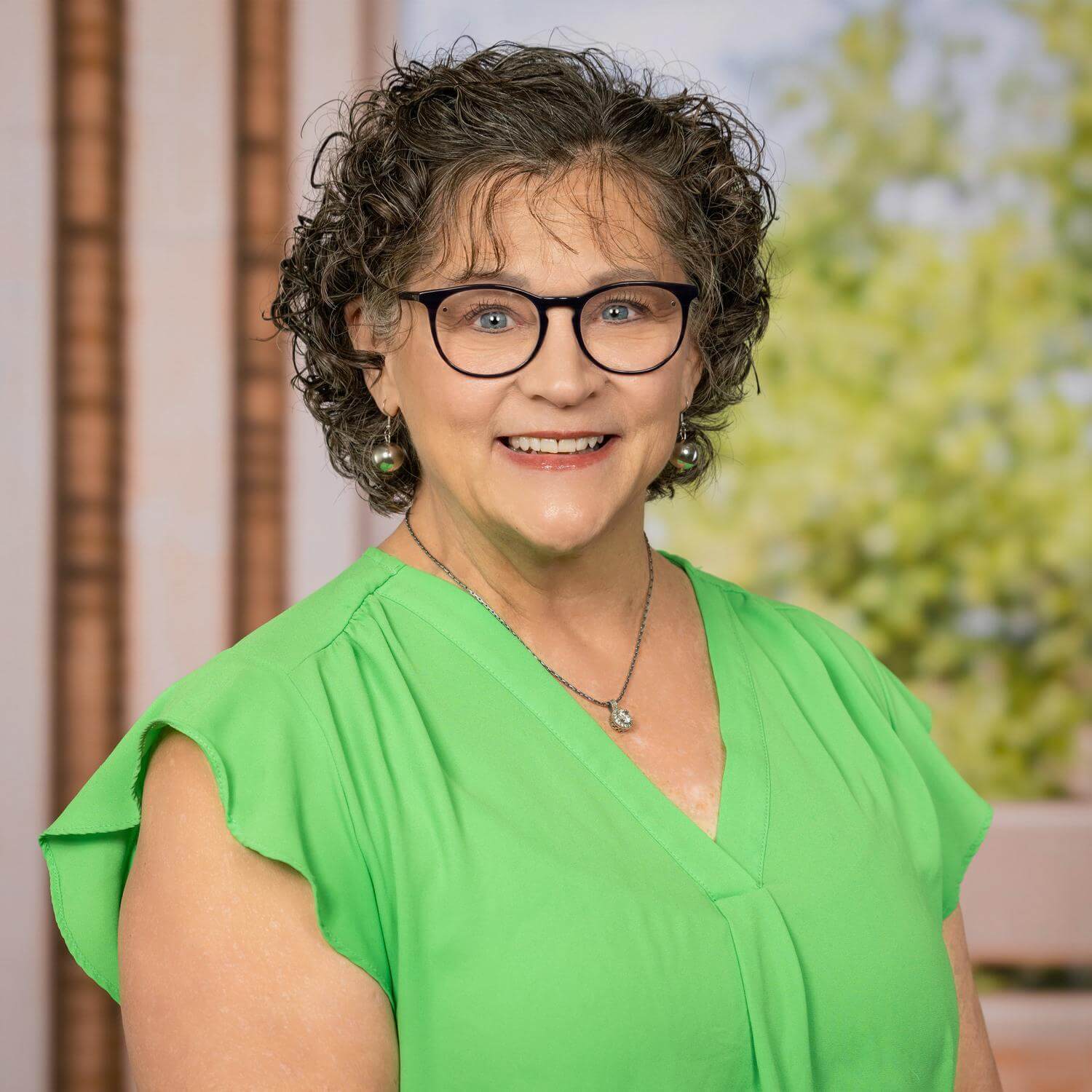 Portrait of Karla Perkins.