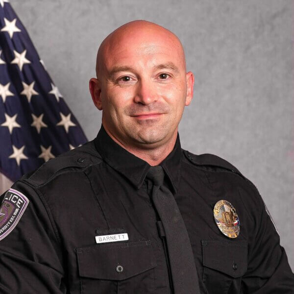 Officer Barnett portrait.