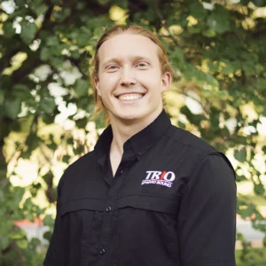 Portrait of Seth Crockett.