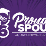 Download Facebook cover graphic that reads: Proud Spouse, Class of 2026, Abilene Christian University, #ACUGrad.
