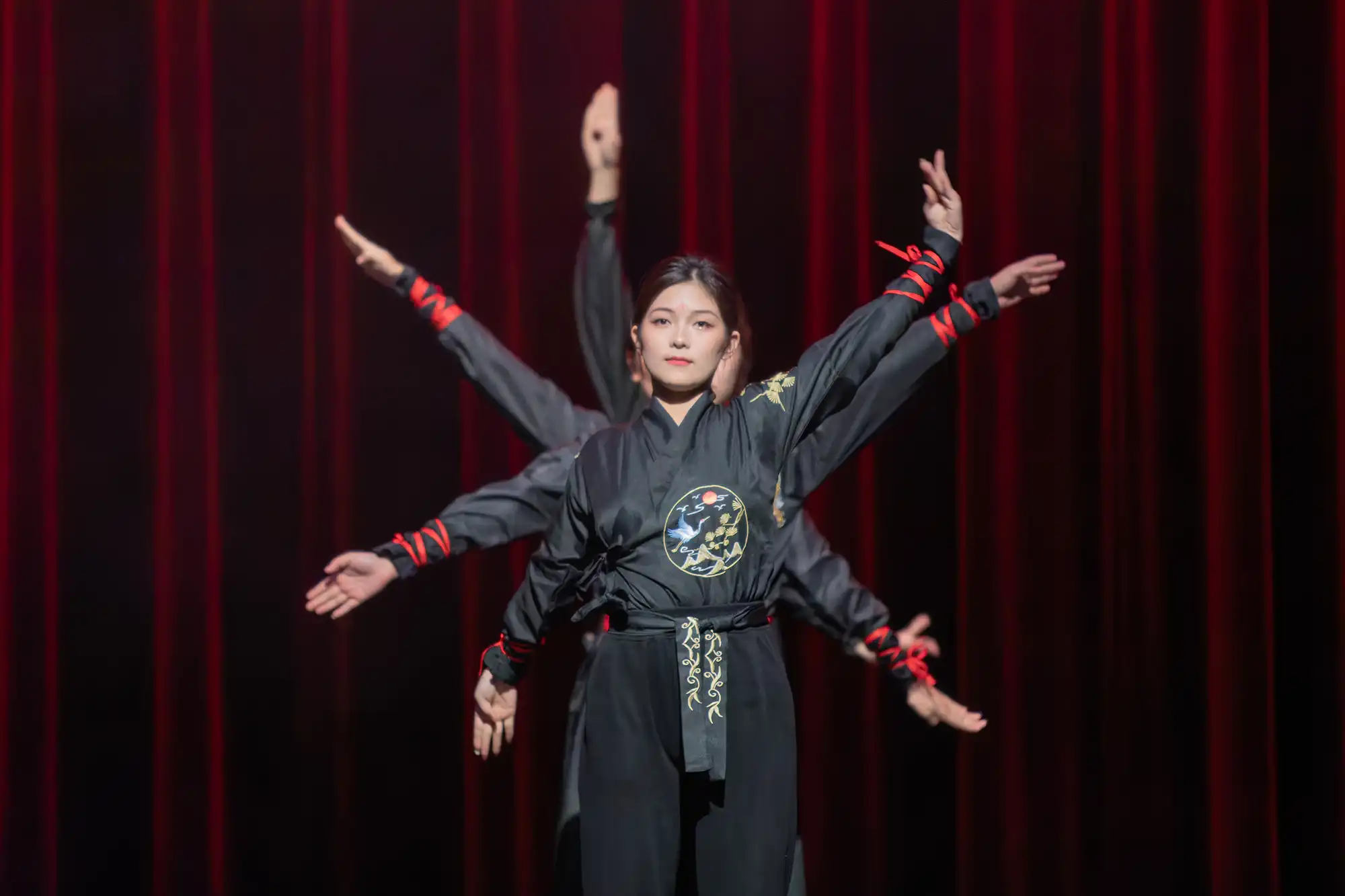 Students perform a cultural dance at Ethnos, which is a showcase of international cultures and creativity.