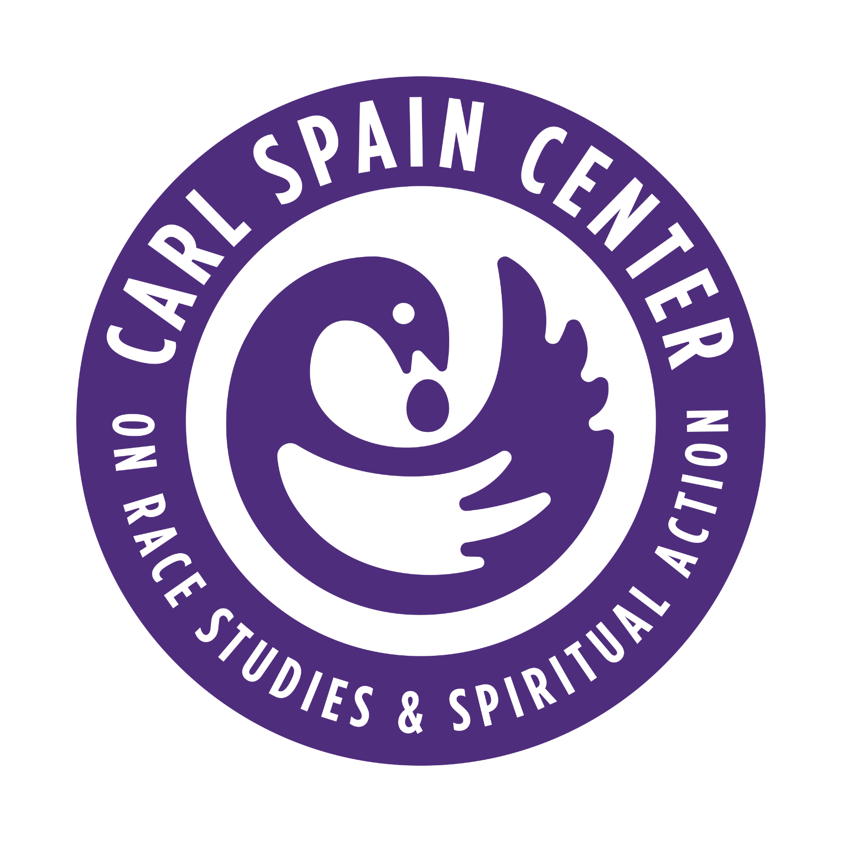 Logo for Carl Spain Center on Race Studies and Spiritual Action.